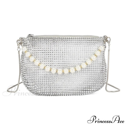 Sparkling Rhinestone Dainty Shoulder Bag Celebration Purse handbag-250126