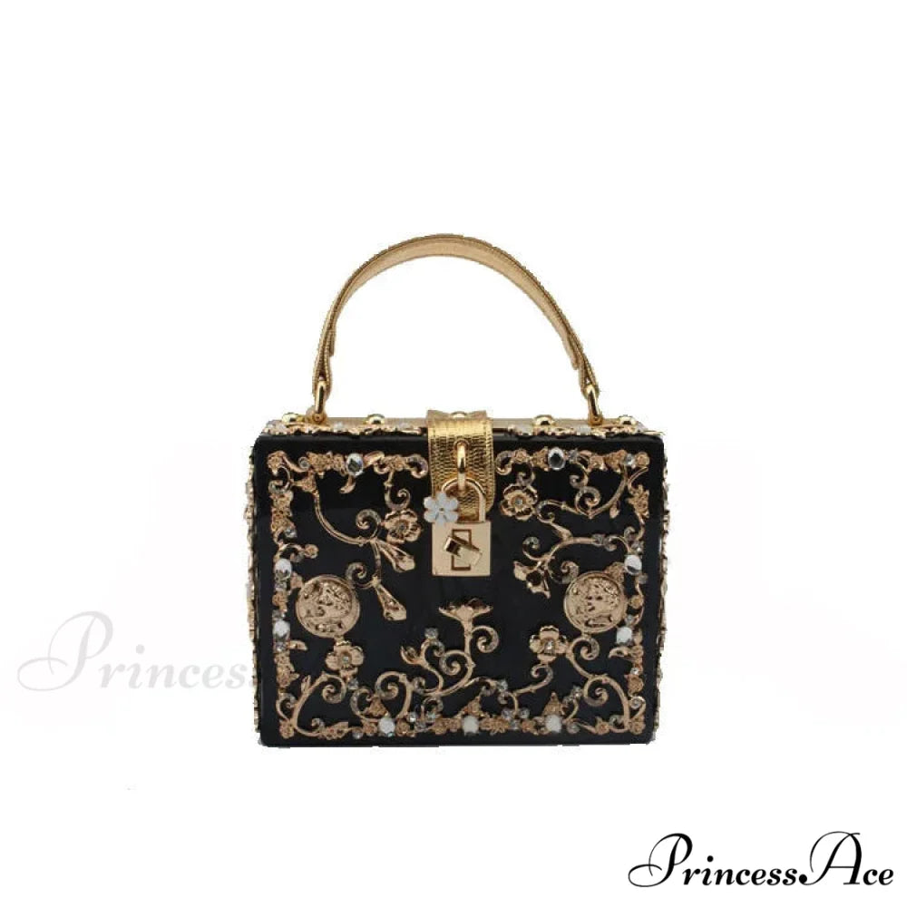 Sparkling Sequined Heart Evening Clutch Purse color same picture10 clutchbag-250126