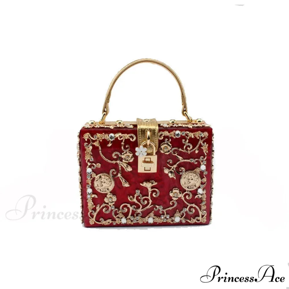 Sparkling Sequined Heart Evening Clutch Purse color same picture14 clutchbag-250126