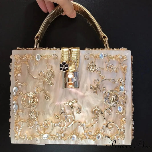 Sparkling Sequined Heart Evening Clutch Purse color same picture3 clutchbag-250126