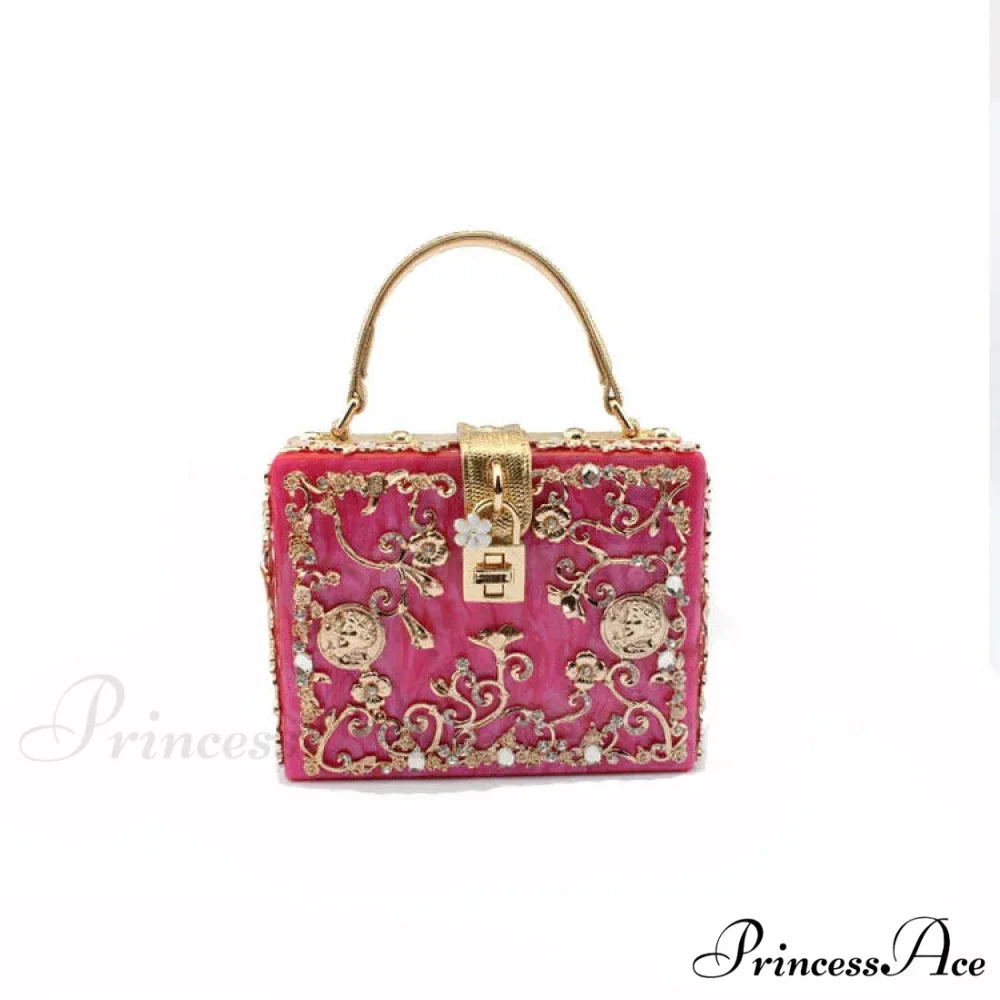 Sparkling Sequined Heart Evening Clutch Purse color same picture9 clutchbag-250126