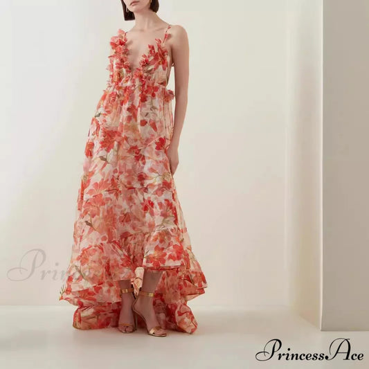 Sparkling Sequined Open Back Formal Gown promdress-250223