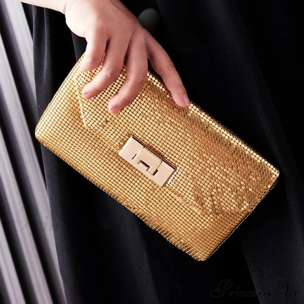 Sparkling Sequins Evening Clutch Wristlet wristlet-250126