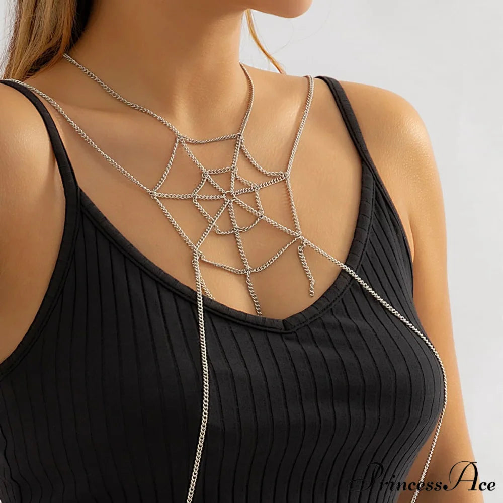 Spider body web chain