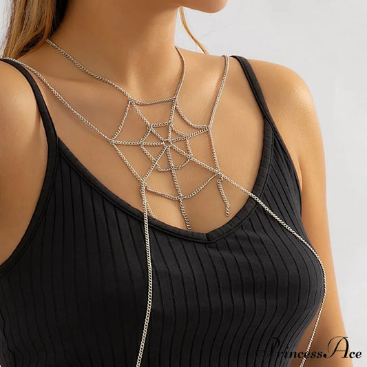 Spider body web chain