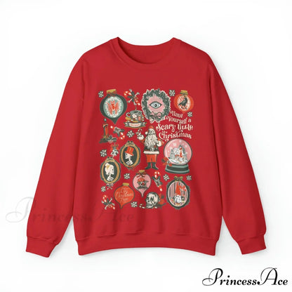 Spooky Halloween Hoodie - Scary Christmas Edition Christmas Hoodies-L