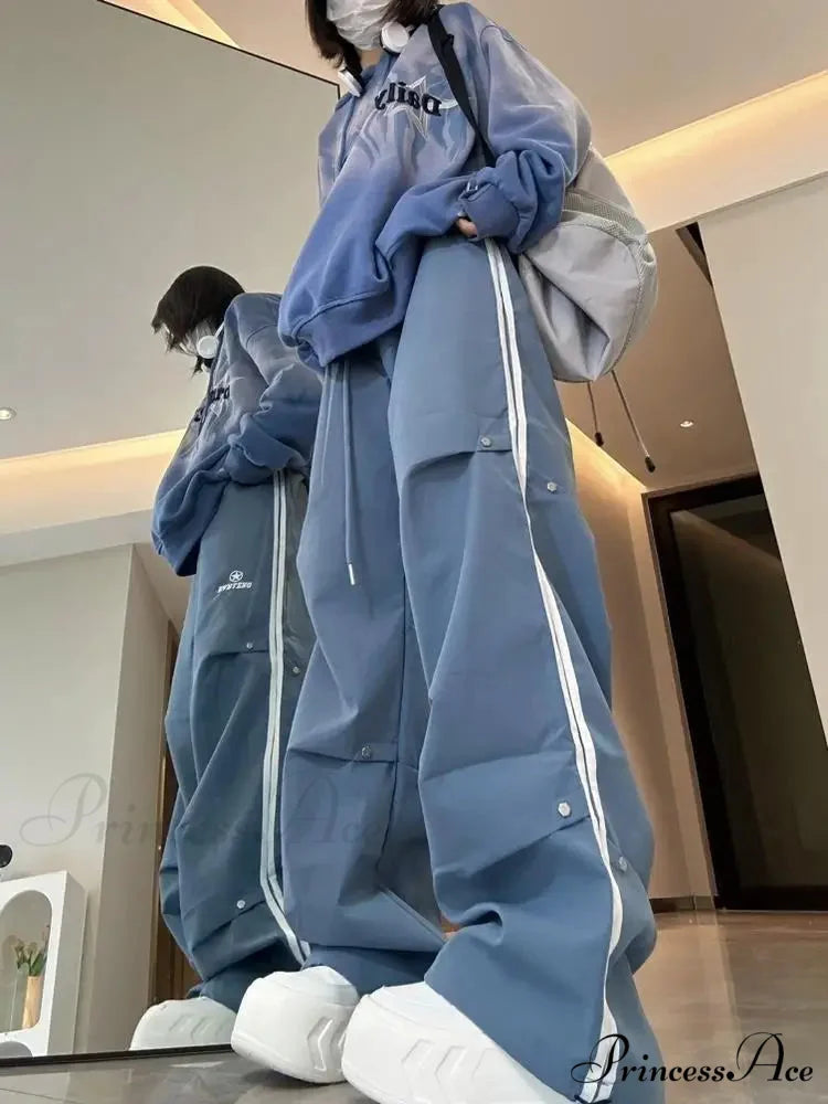 Spring Cargo Trousers Runners beige / S pants-241228