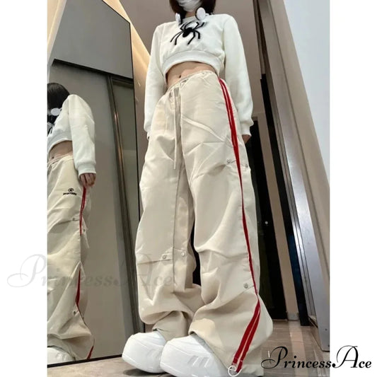 Spring Cargo Trousers Runners pants-241228