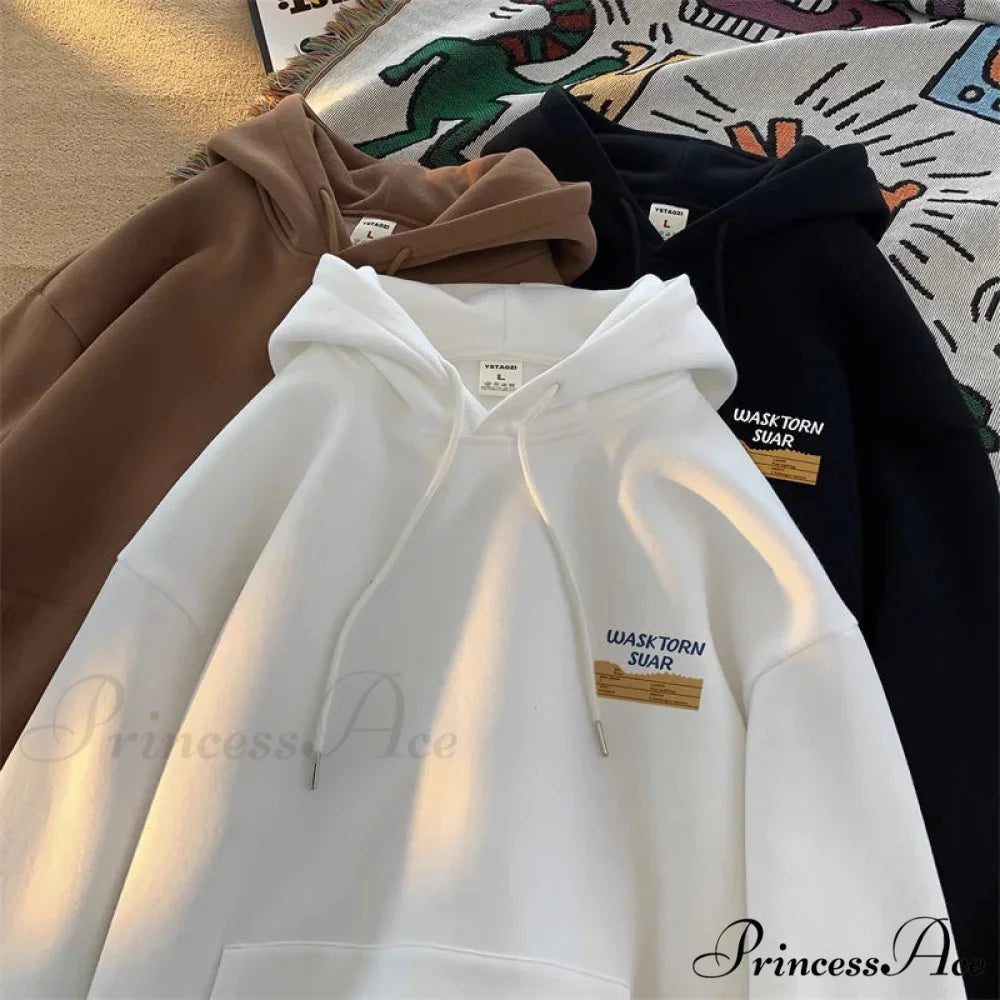 Spring Correspondence Graphic Urban Hoodie hoodies-241228