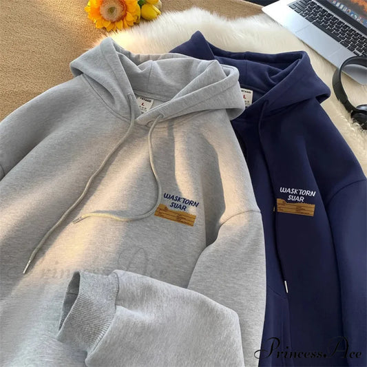 Spring Correspondence Graphic Urban Hoodie hoodies-241228