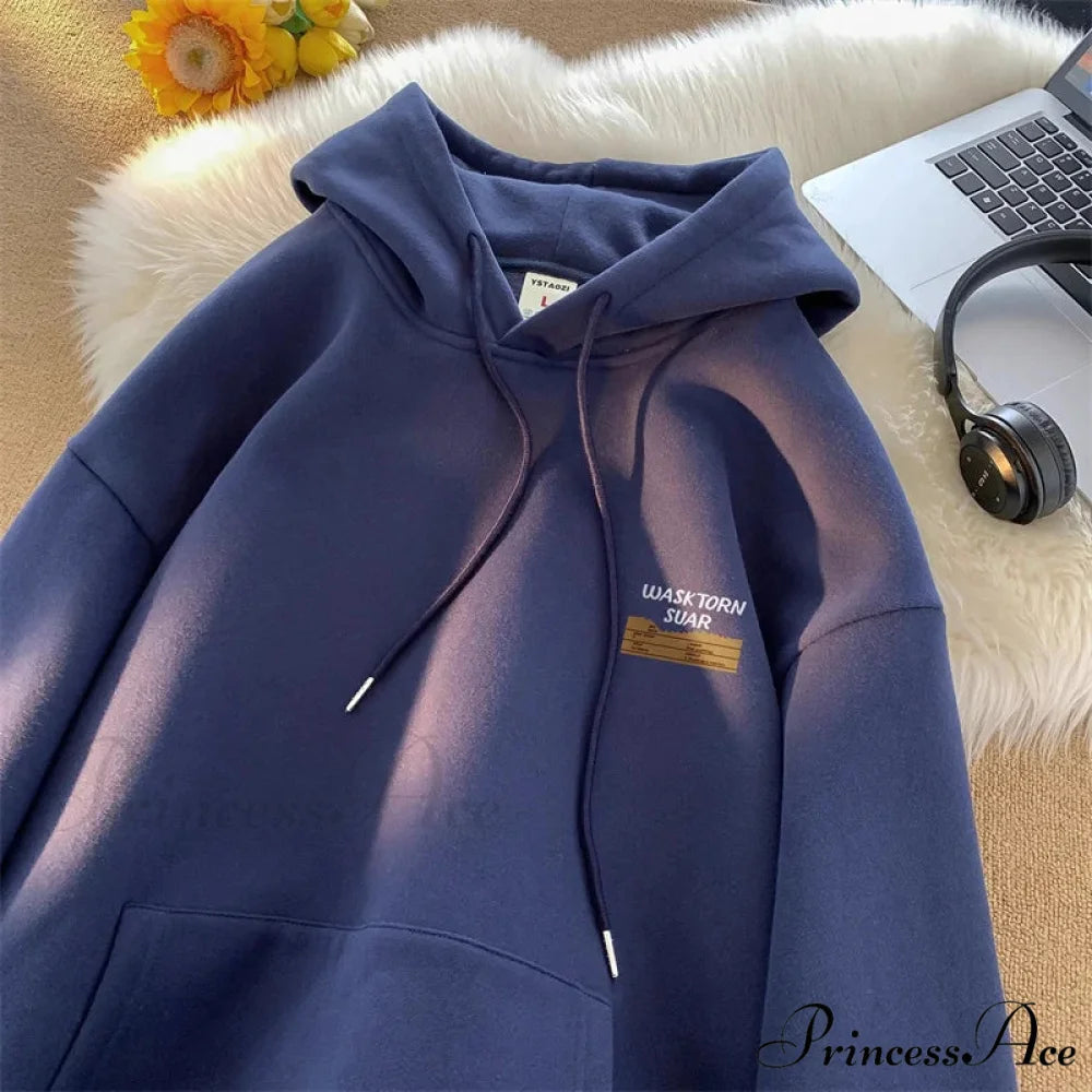 Spring Correspondence Graphic Urban Hoodie hoodies-241228