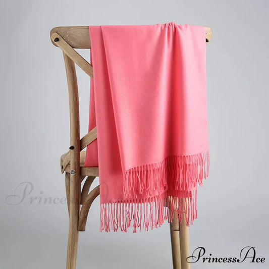 Spring Winter Firm Cashmere Scarf Color1 / One Size scarf-241228