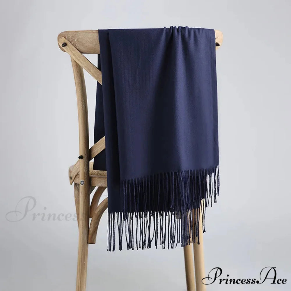 Spring Winter Firm Cashmere Scarf Color11 / One Size scarf-241228