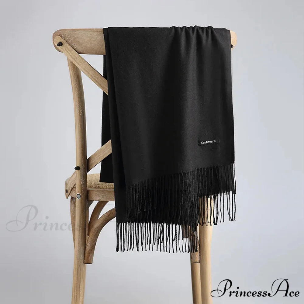 Spring Winter Firm Cashmere Scarf Color13 / One Size scarf-241228
