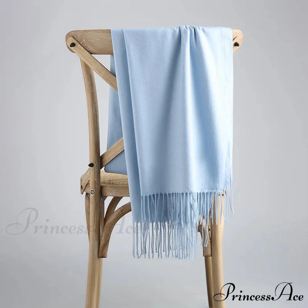 Spring Winter Firm Cashmere Scarf Color16 / One Size scarf-241228