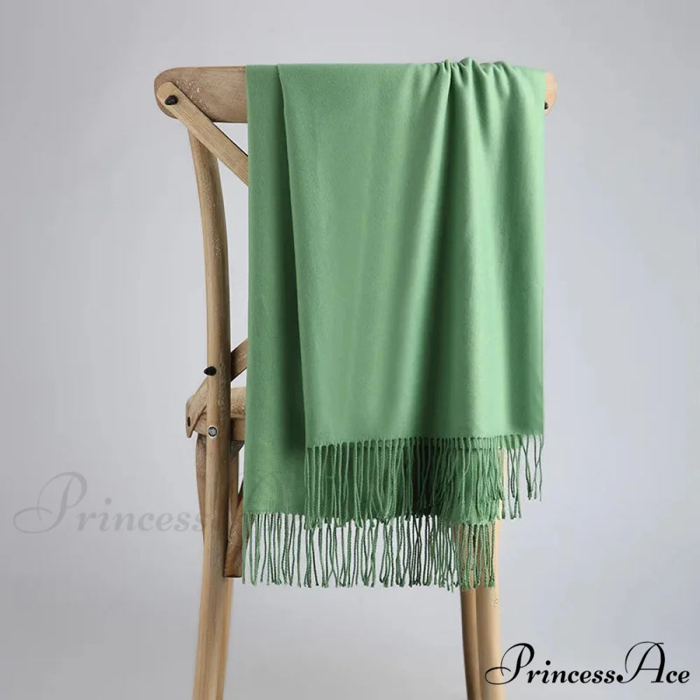 Spring Winter Firm Cashmere Scarf Color2 / One Size scarf-241228