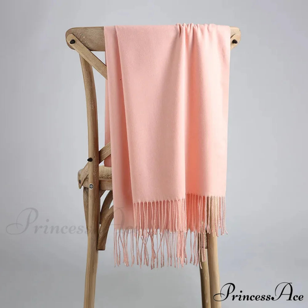 Spring Winter Firm Cashmere Scarf Color22 / One Size scarf-241228