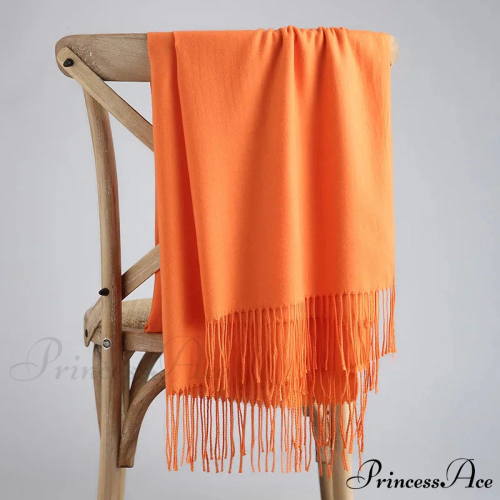 Spring Winter Firm Cashmere Scarf Color4 / One Size scarf-241228