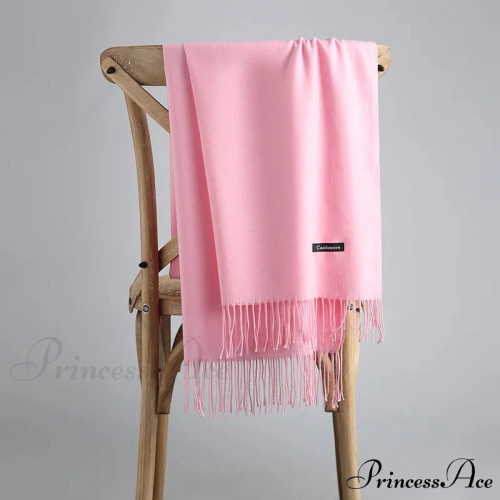Spring Winter Firm Cashmere Scarf Color9 / One Size scarf-241228