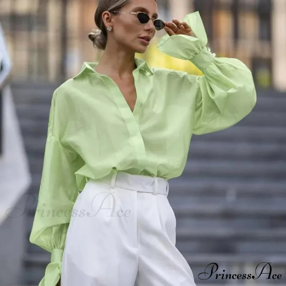 Spring Workplace Informal Blouse blouse-250223