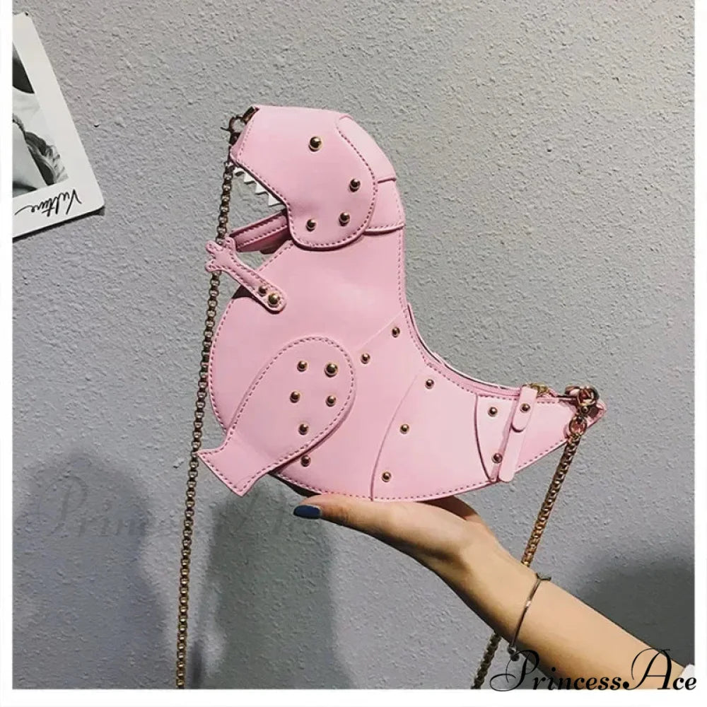 Stellar Tote Jeans Chain Shoulder Purse Pink shoulder-250126