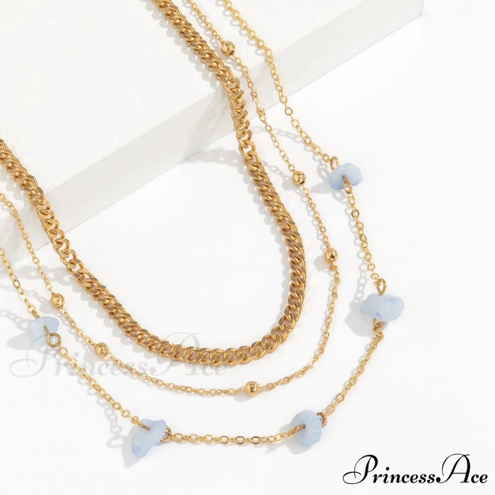 Stone 3 - beaded waist chain pieces