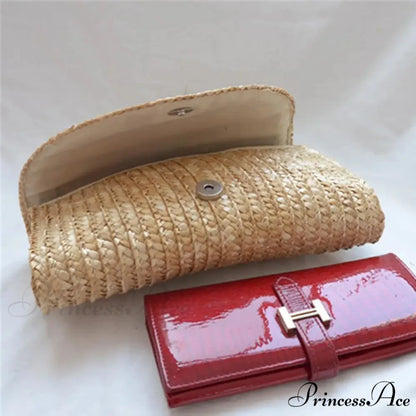 Straw Woven Summer Purse Clutch CHINA wristlet-250126