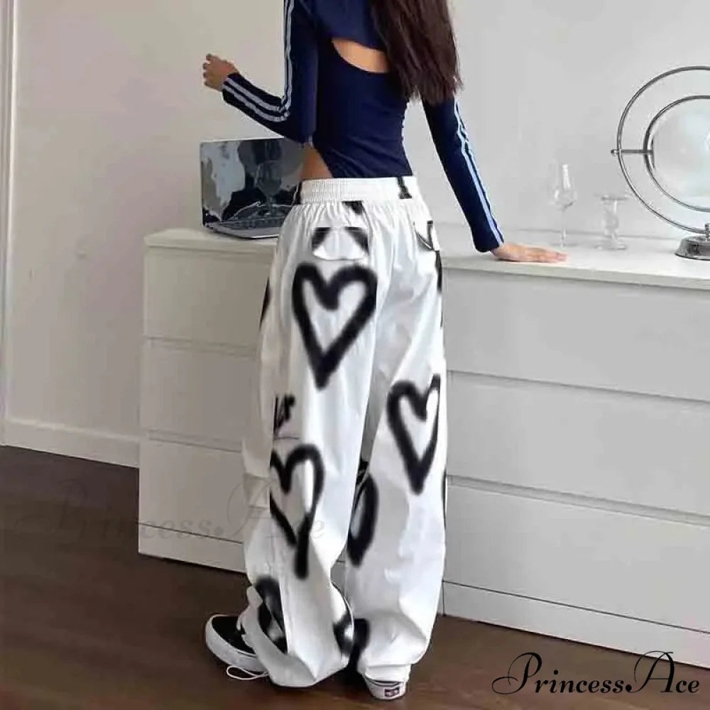 Street Art Rap Baggy Informal Trousers pants-241228