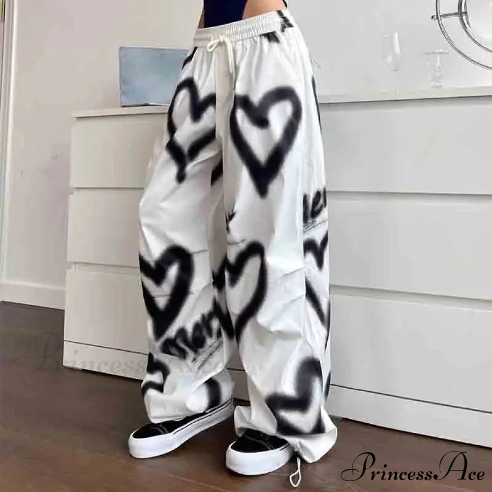 Street Art Rap Baggy Informal Trousers pants-241228