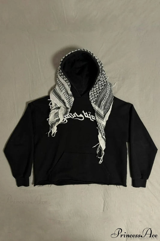 Street Trendy Headscarf Design Hoodie