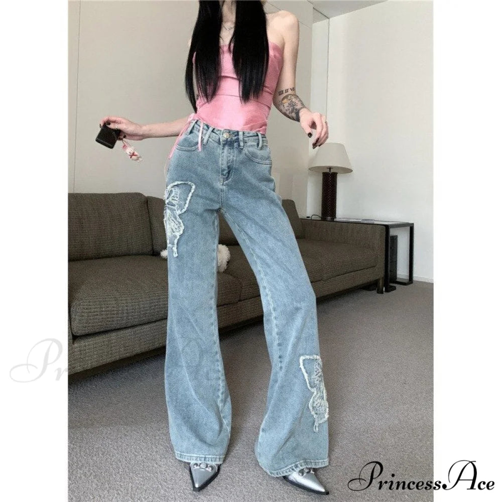 Streetwear Denim Elegant Woman Clothes