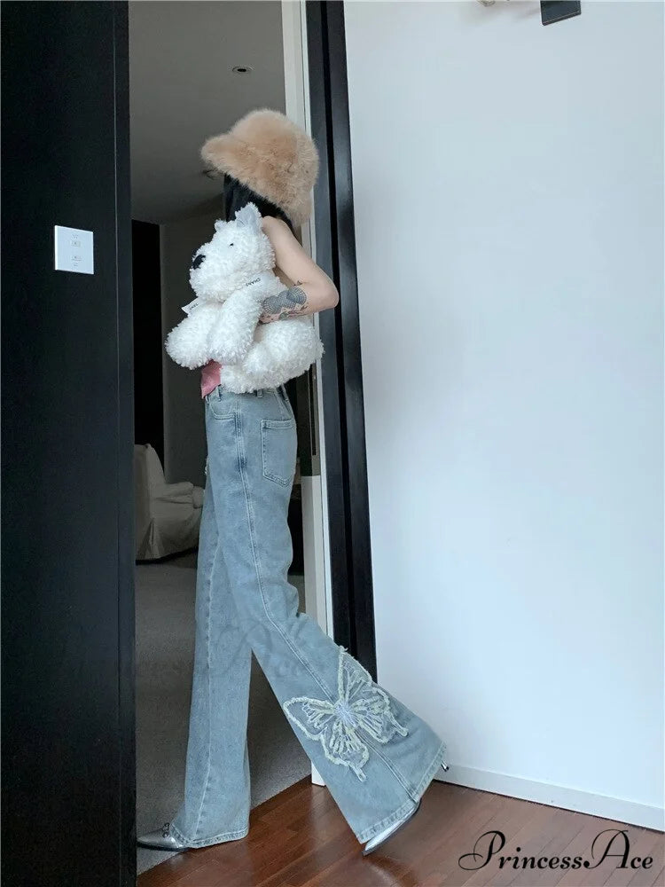 Streetwear Denim Elegant Woman Clothes