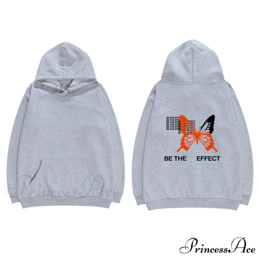 Streetwear Hip Hop Punk Casual Loose Hoodie gray / S Sweatshirts & Hoodies-L