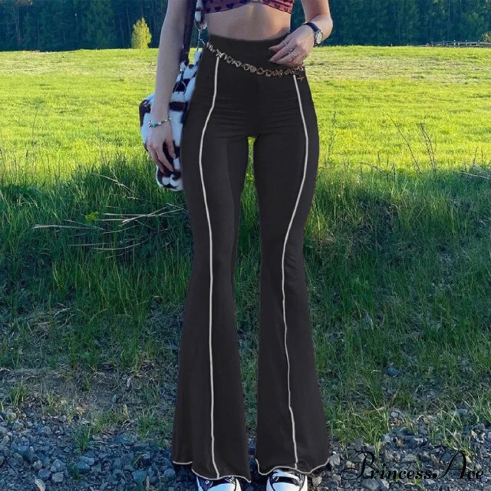 Streetwear Vintage Harajuku Sweatpants black / S