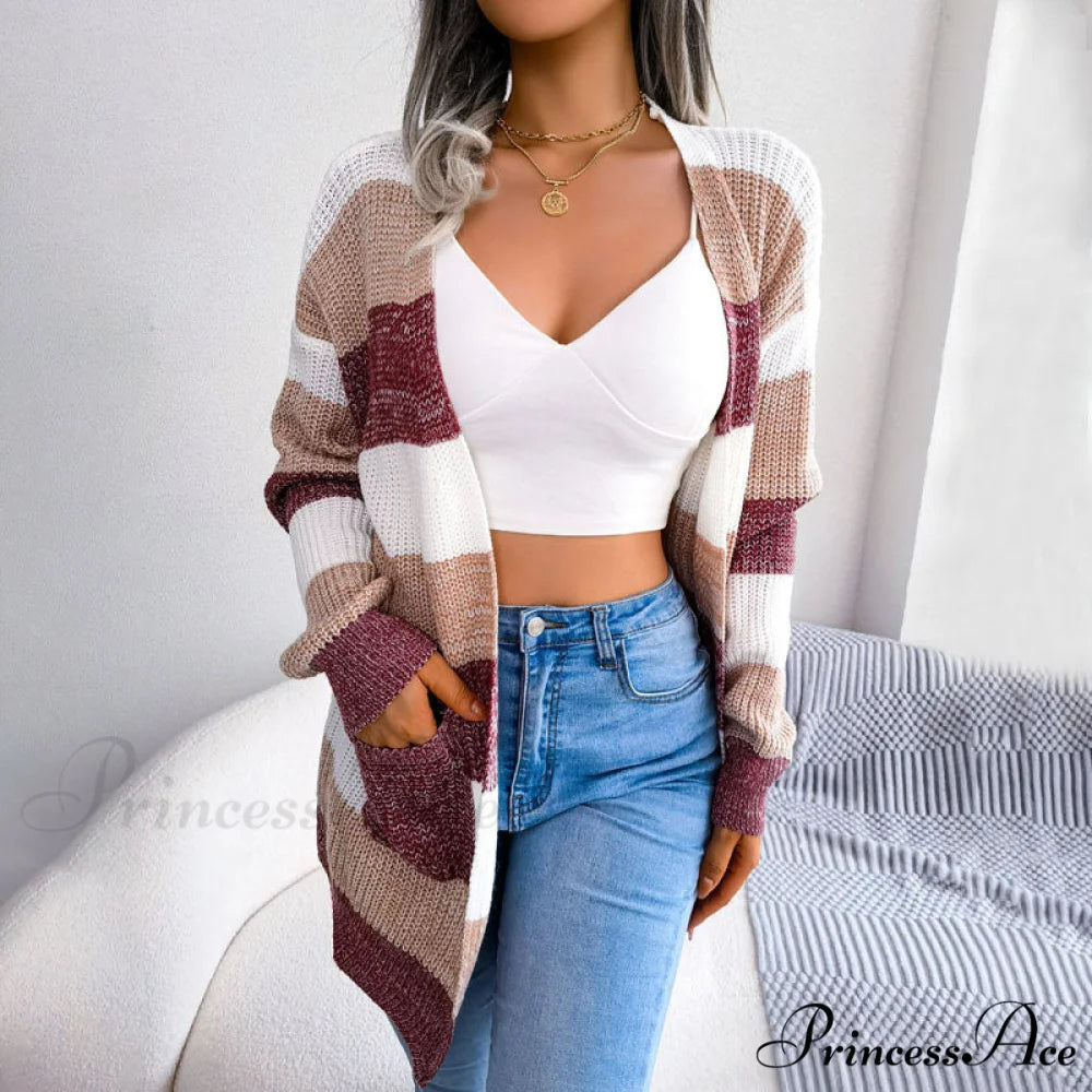 Striped Cardigan