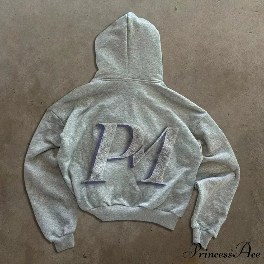 Stylish Brand Printed Hoodie hoodies-241228