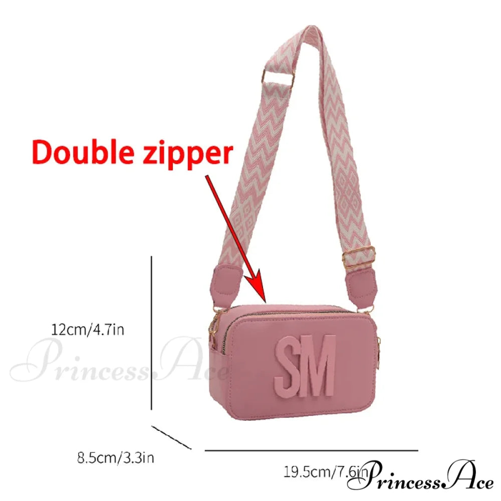 Stylish Cheetah Pattern Characters Crossbody Bag crossbody-250126
