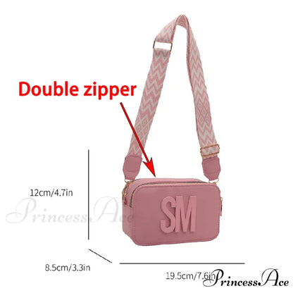 Stylish Cheetah Pattern Characters Crossbody Bag crossbody-250126
