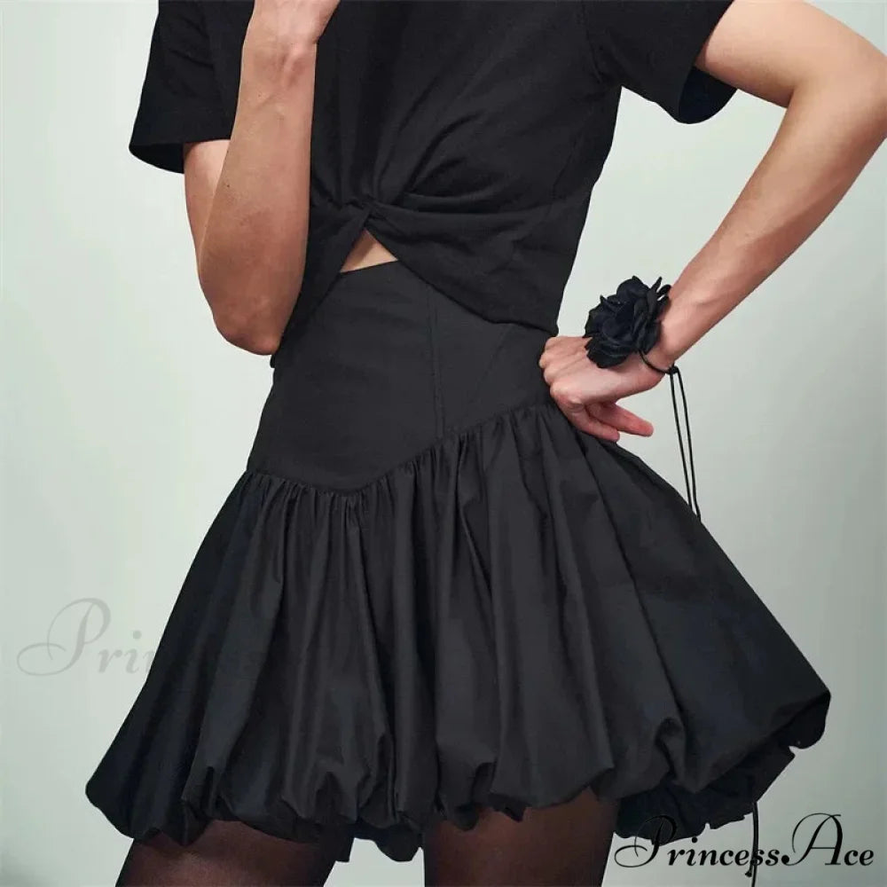 Stylish Firm Bud Mini Skirt skirts-250223