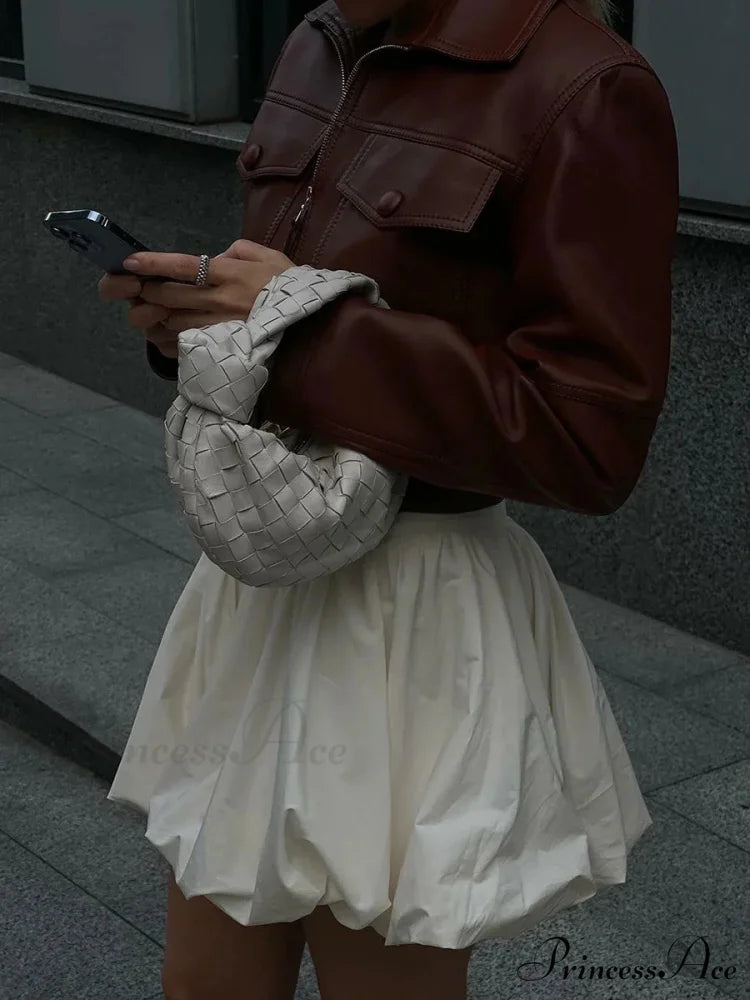 Stylish Firm Bud Mini Skirt skirts-250223