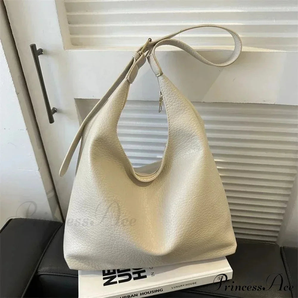 Stylish Leather Tote Shoulder Bag shoulder-250126