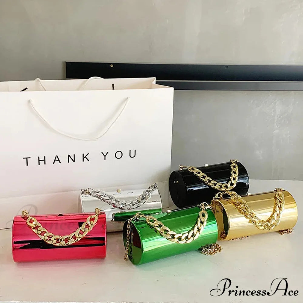Stylish Tube Small Night Crossbody Purse handbag-250126