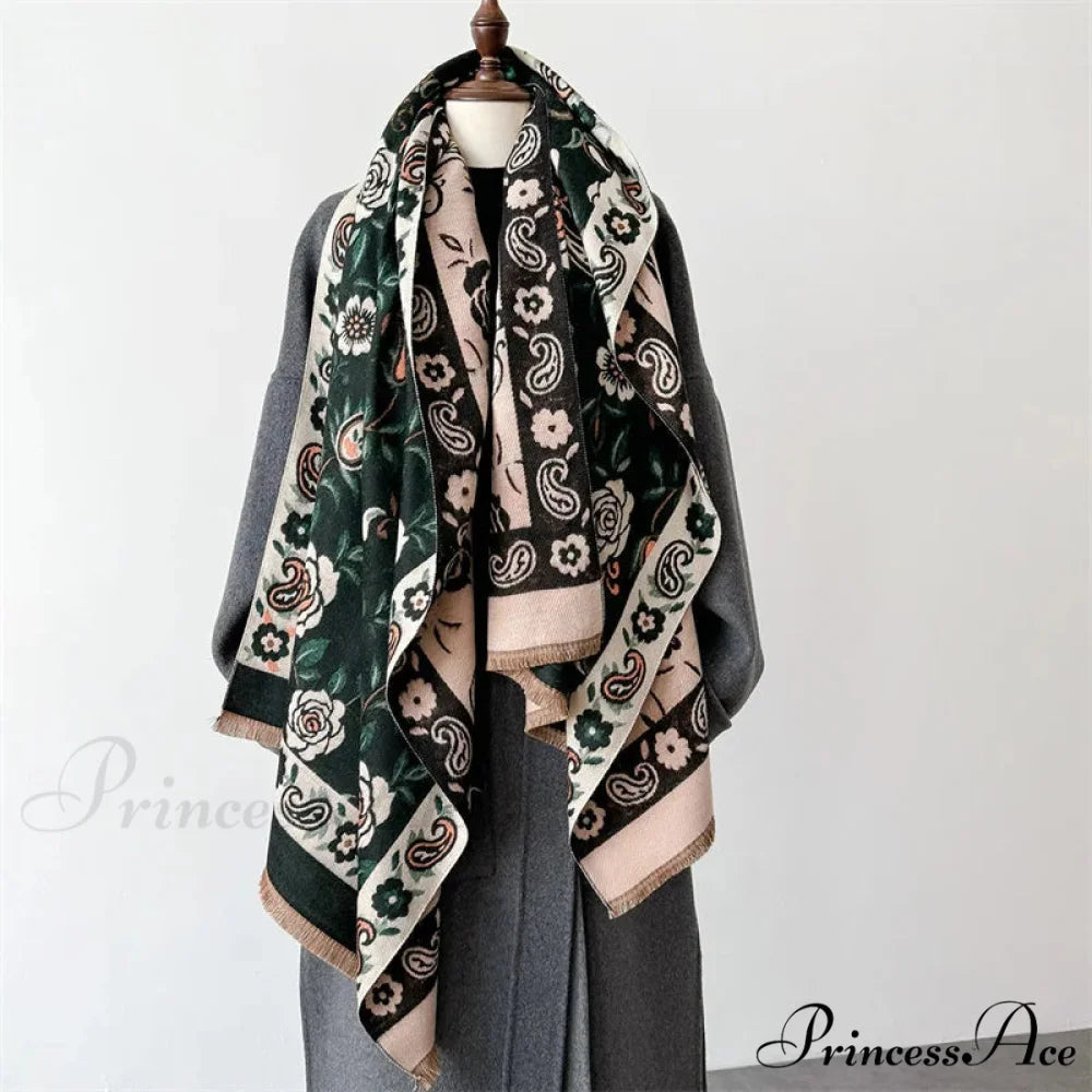 Stylish Winter Cashmere Pashmina Scarf Multi Color 3 scarf-241228