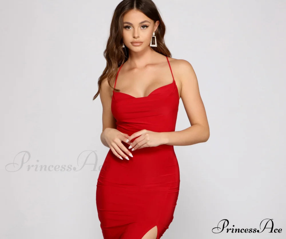 Such A Stylish Stunner Midi Dress