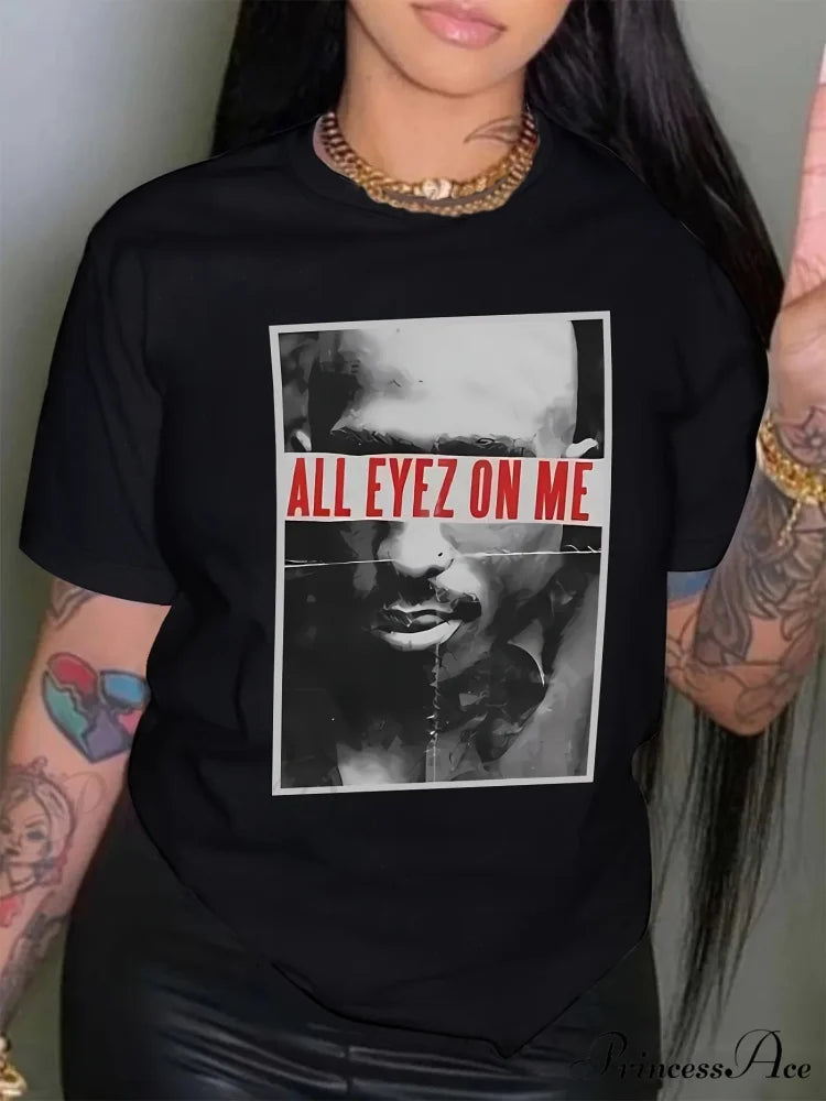 Summer Chic Semi-Sheer Unique Graphic Print Women’s Casual Crew Neck Knit Machine Washable T-shirt