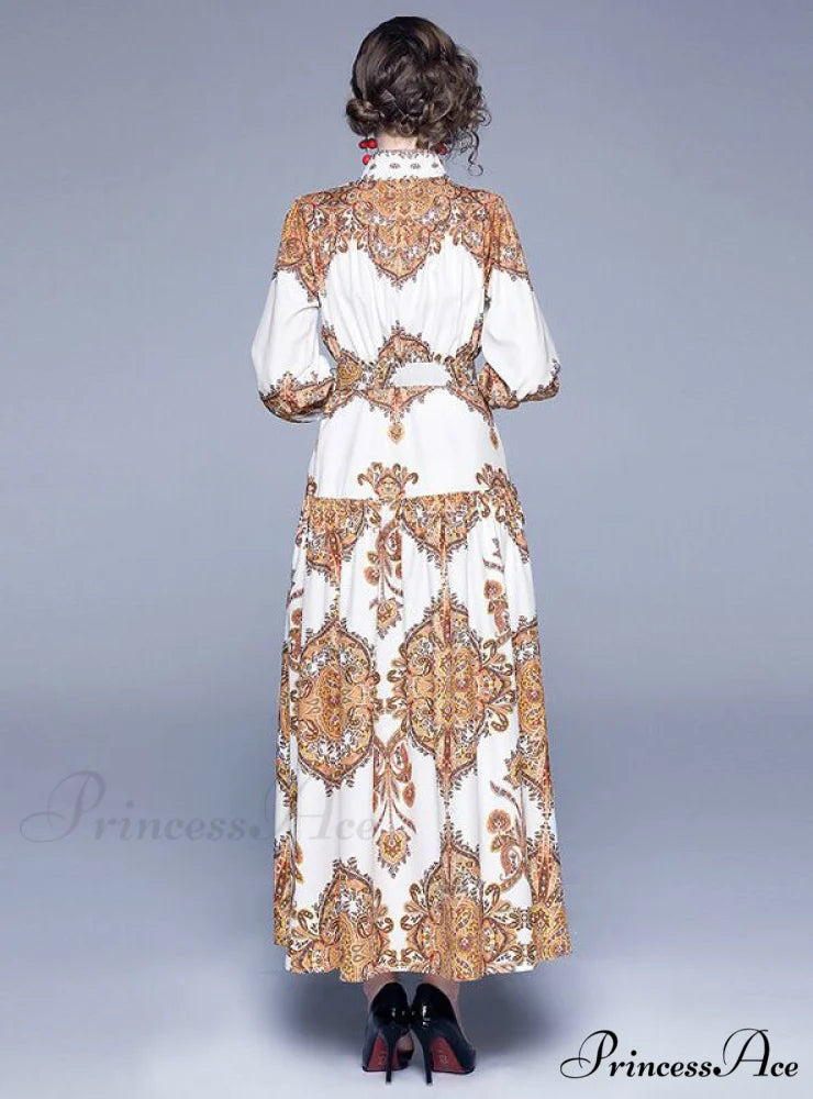 Summer Dress with Smocked Detail and Big Swing Hem