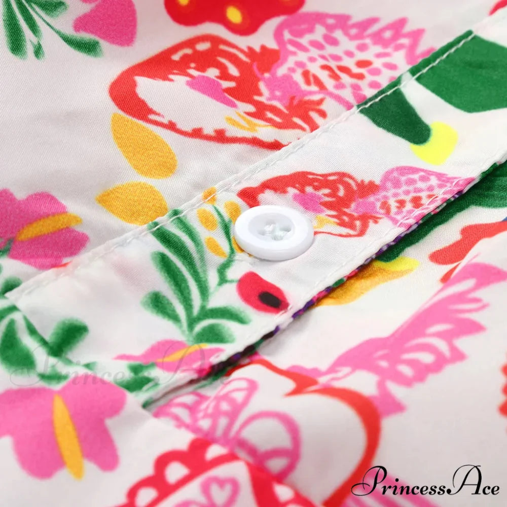 Summer Y2k Ladies Loose Bohemian Short Women’s Boho Dress