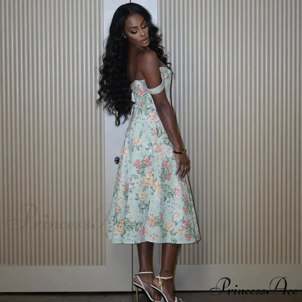 Suninheart Verdant Floral Holiday Dress vacationdress-250223