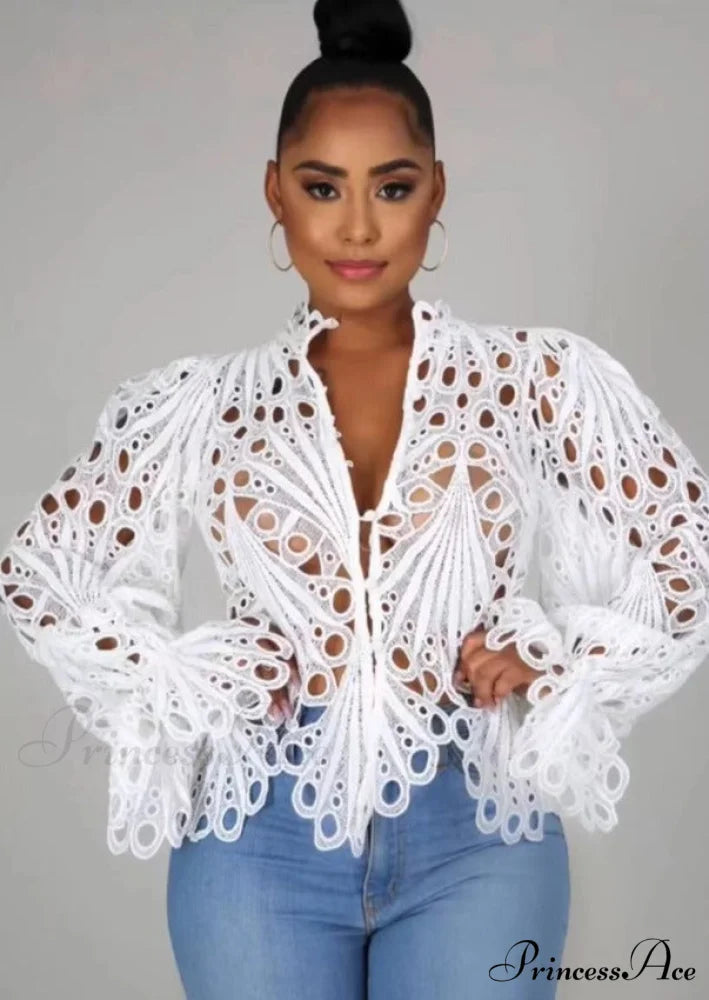 Suzanna Lace Top White / S