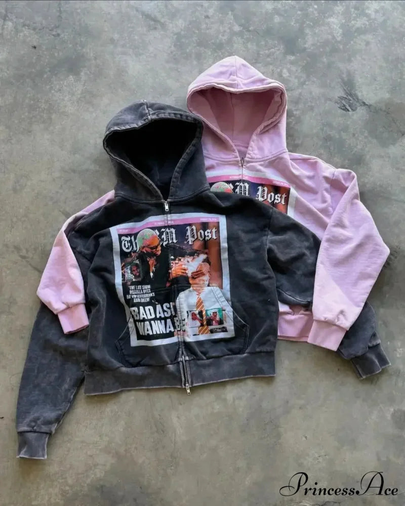 Sweater Hooded Sweatshirt hoodies-241228